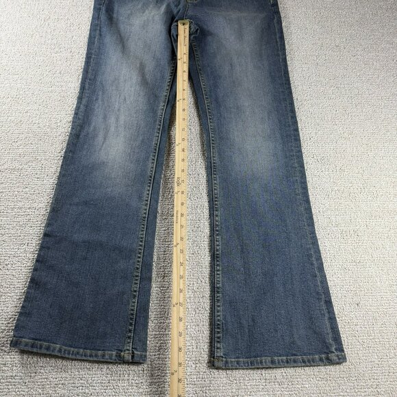Michael Kors Low Rise Bootcut Jeans Blue Women’s Size 12 x 31 - Picture 3 of 8
